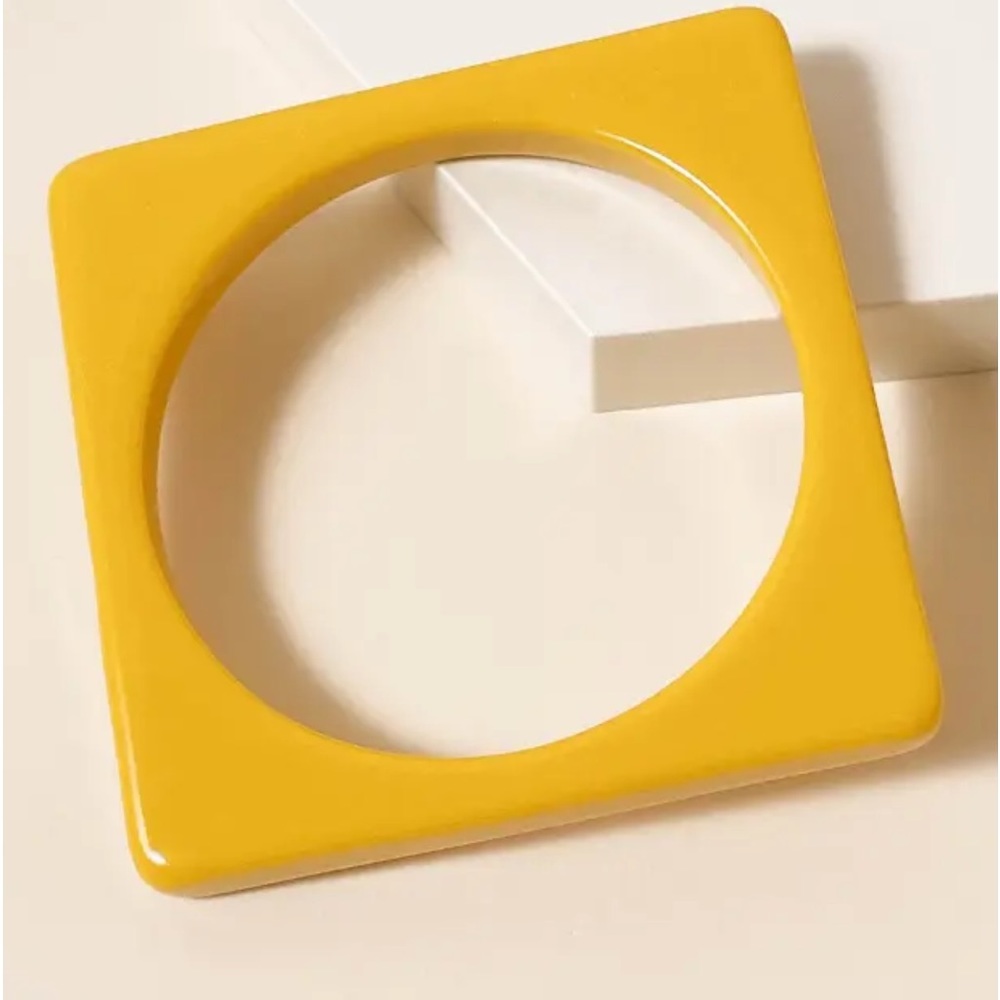 Acrylic Geometric Bracelet